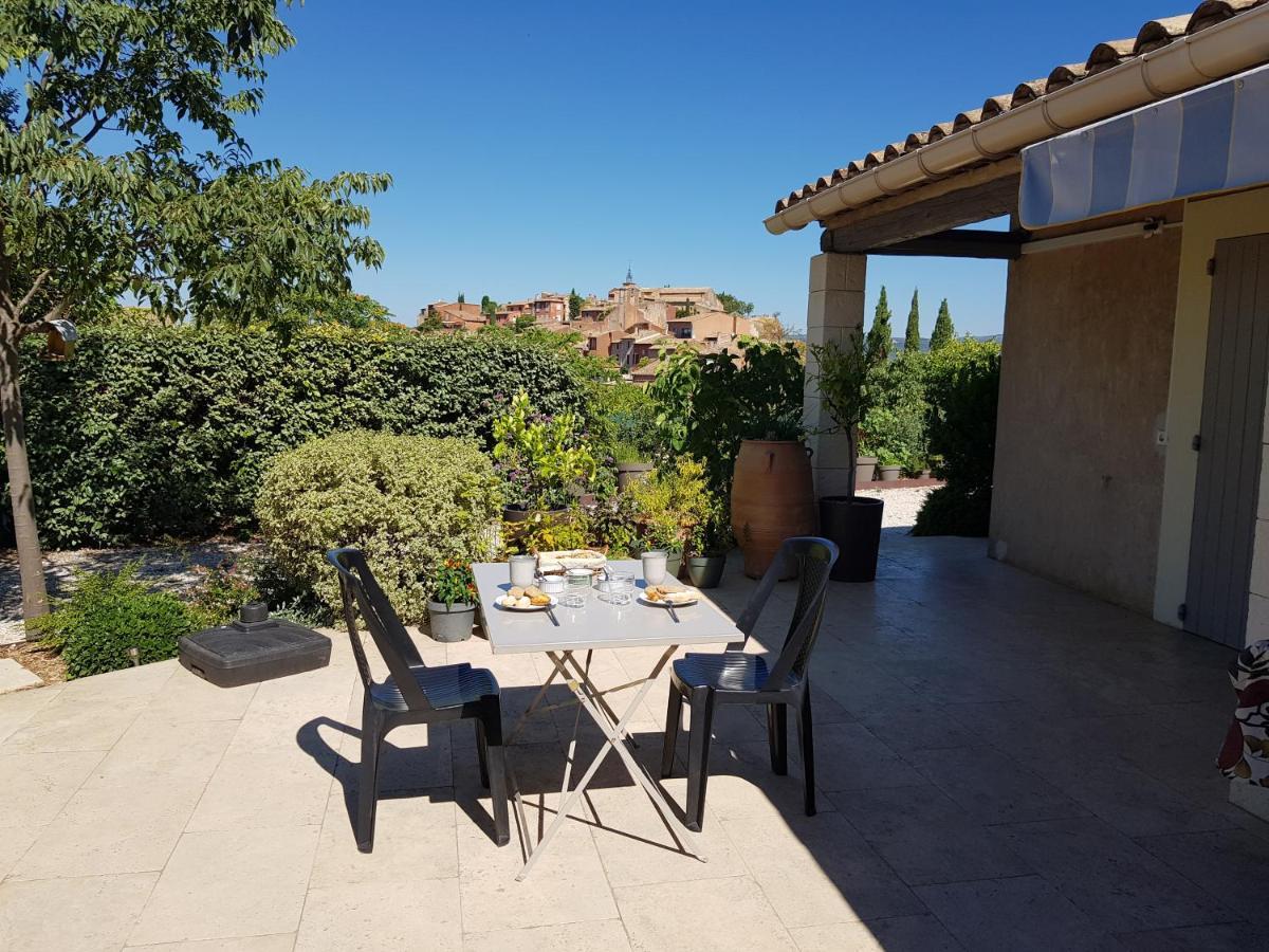 Chambre Du Sentier Des Ocres Roussillon en Isere Exterior foto